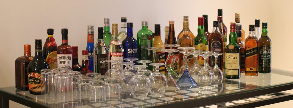 "liquor-table" by octal is licensed with CC BY 2.0.